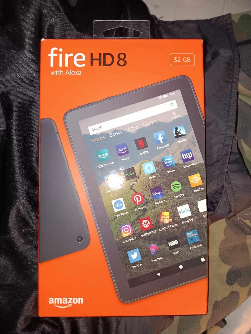 Amazon Fire HD 8 Tablet with Alexa - Black
